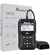 V410 OBD2 Car Scanner Diagnostic Tools: Engine Fault Code Reader Scan Tool with Live Data/Freeze ...