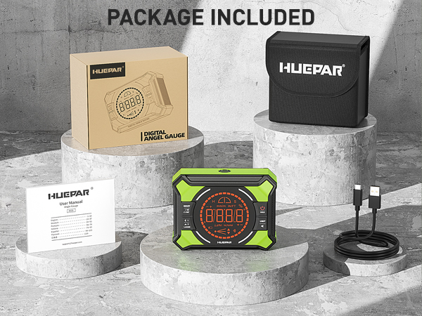 Digital Angle Gauge with Laser Level