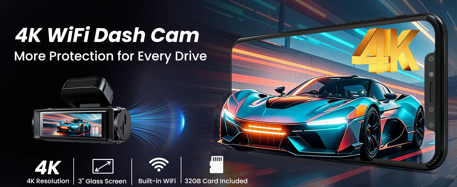 4K Dash Cam