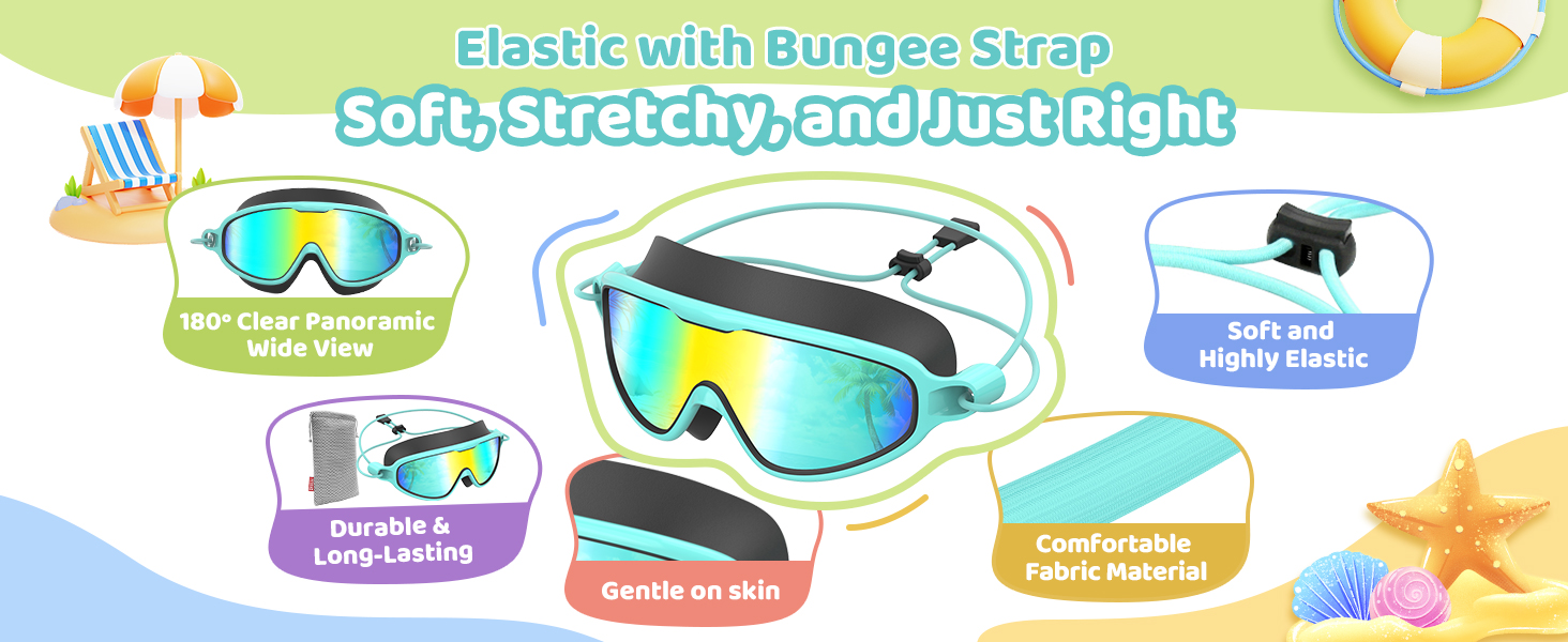 DK02 kids swim goggles