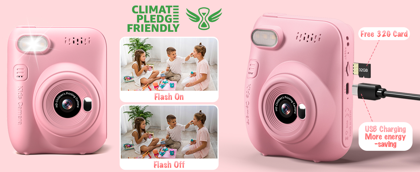 kids instant print camera