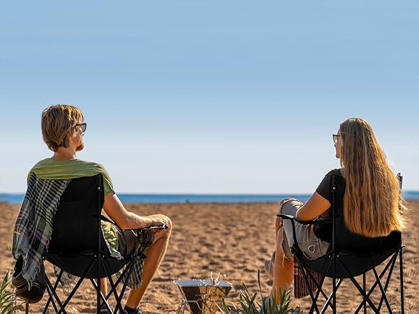 camping chair portable folding lawn camp chairs 2 pack heavy duty adults beach outdoor backpacking