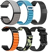 CARBINOX Band Durable 22mm Compatible Smartwatches Adjustable, Secure Fit