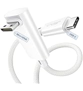 JSAUX USB-C to Mini HDMI Cable 3FT (NOT HDMI), Type-C to Mini HDM Right Angle 4K Cable (4K@30Hz/2...