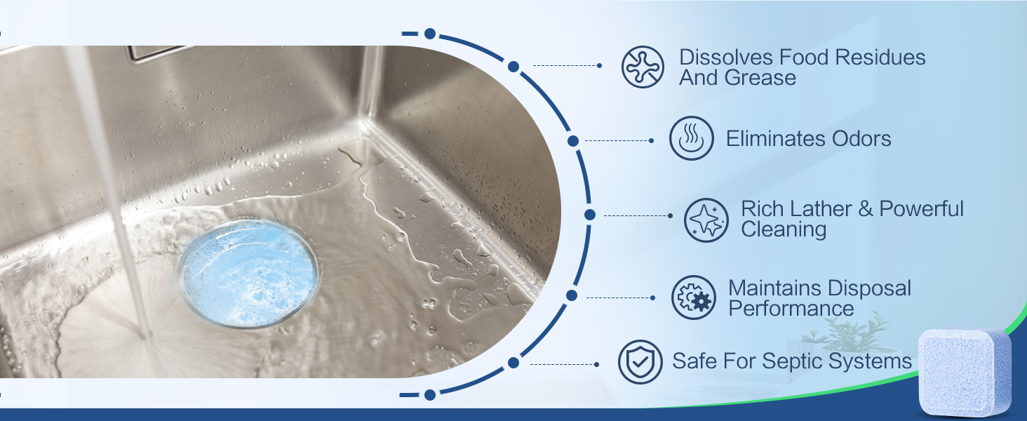 Garbage Disposal Cleaner Tablets