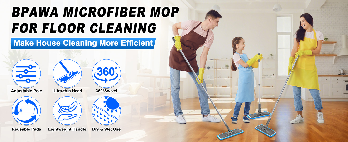 microfiber mops for floor cleaning