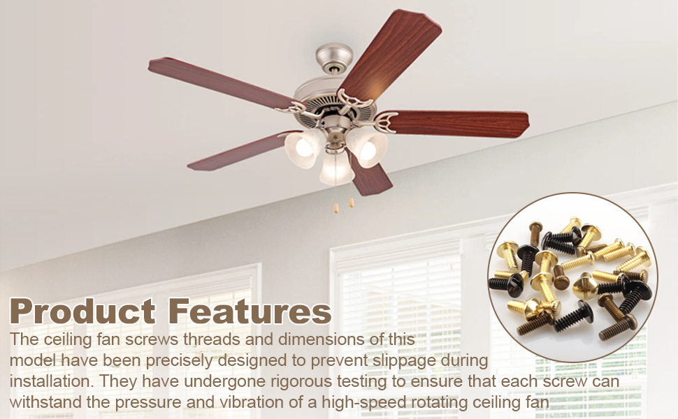 ceiling fan screws for blades