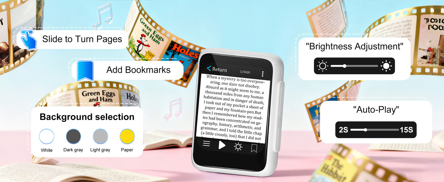 bluetooth mp3 player, mp3 player with sd card, mp3 player with fm radio