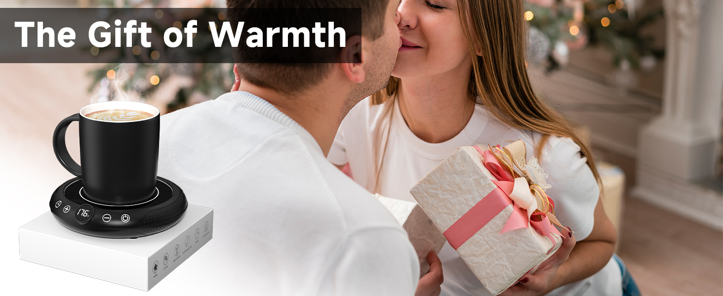 Coffee Mug Warmer with Mug Set