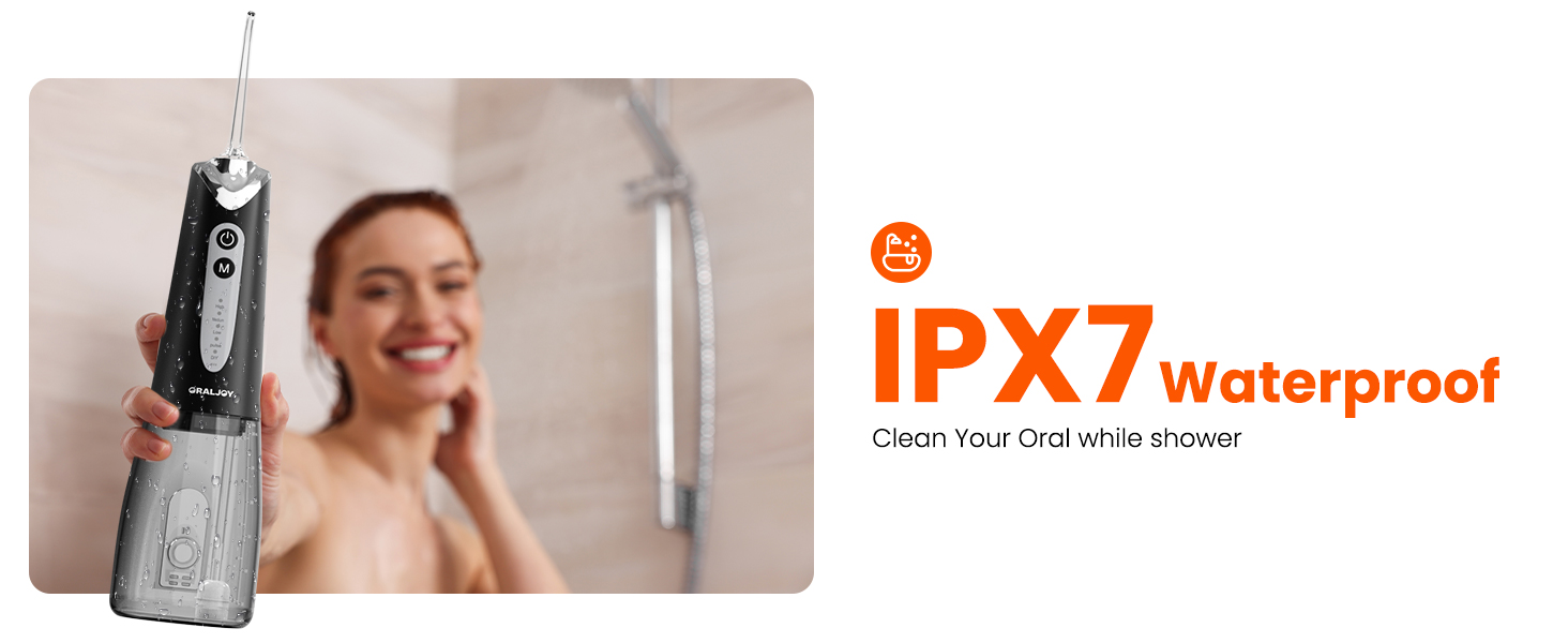 IPX7 Waterproof