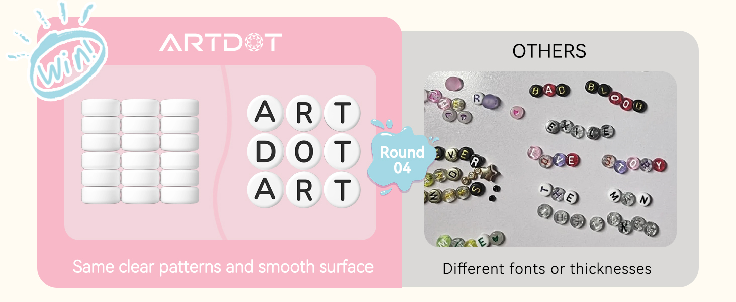 letter bracelet beads