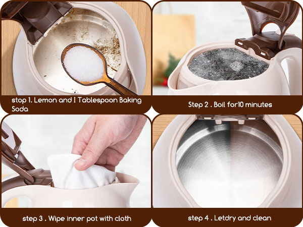 function electric tea kettle hot water kettle small portable mini kettle water boiler tea pot travel