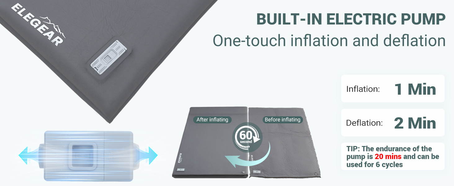 double foam sleeping pad