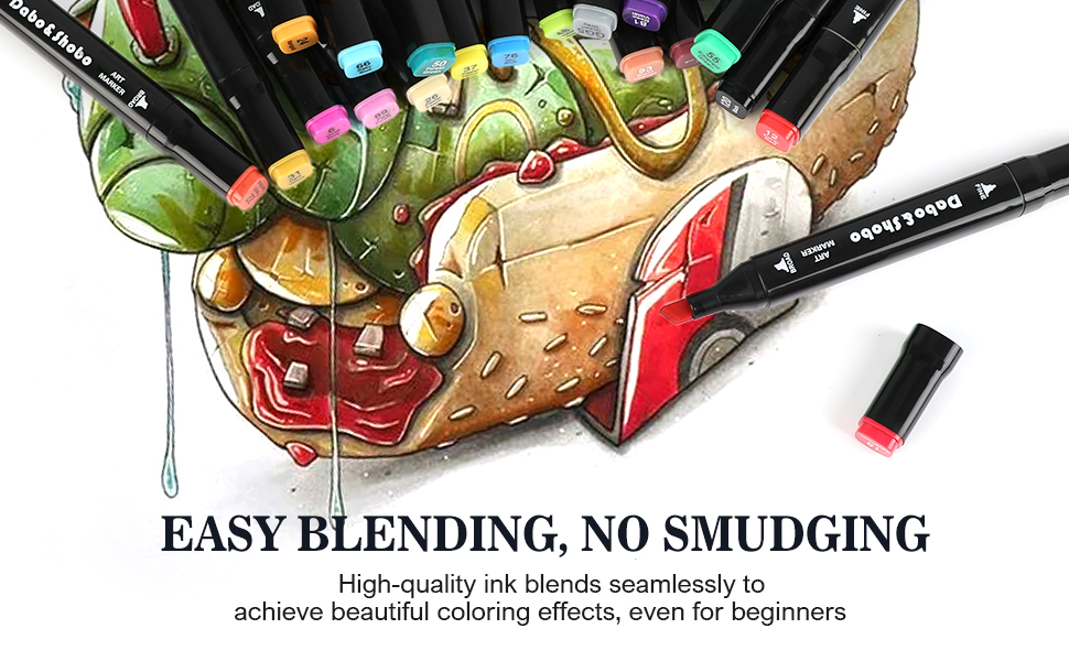 high-quality ink, no smudging