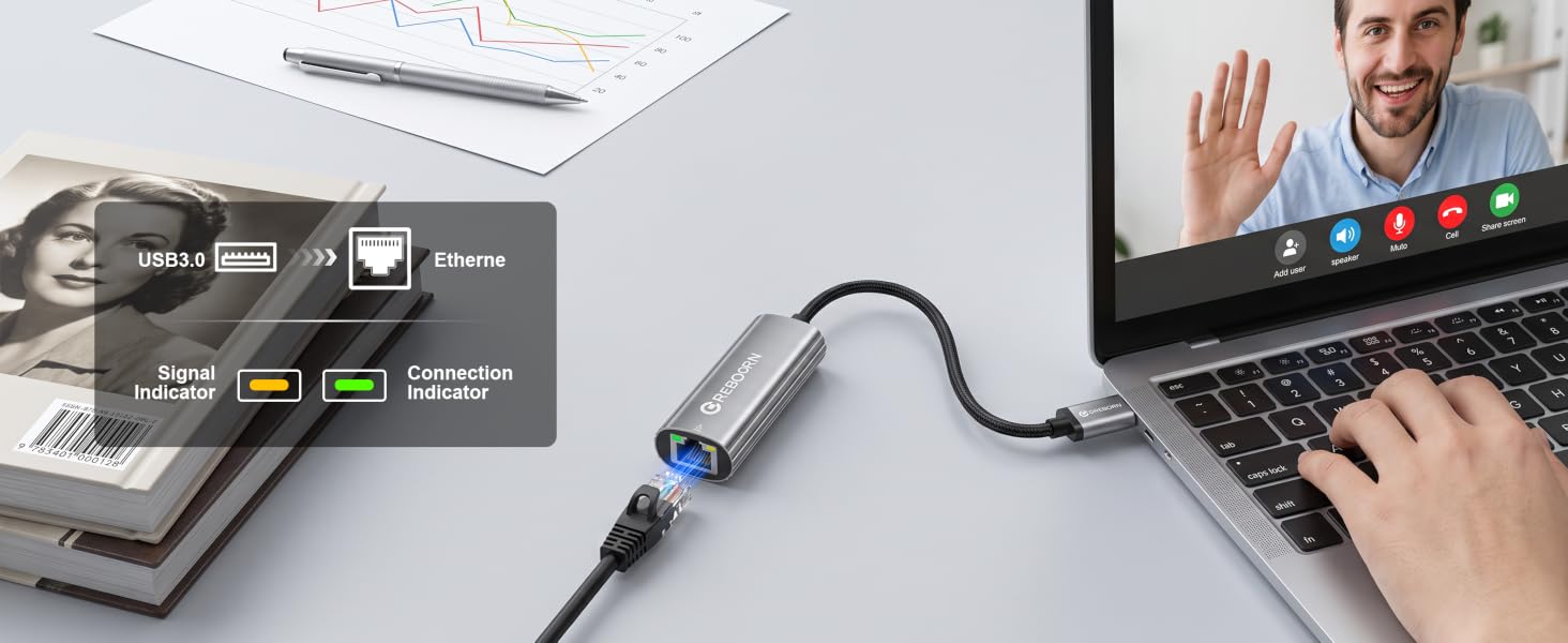 USB TO ETHERNET ADAPTER