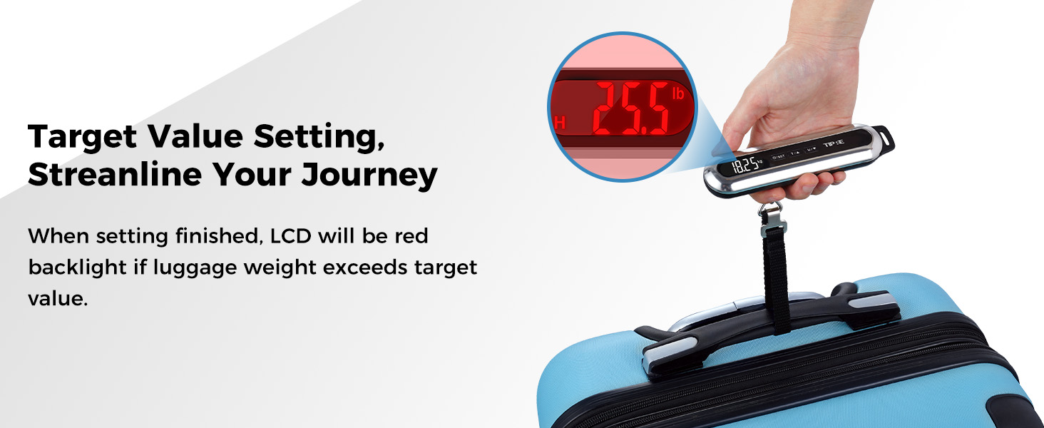 luggage scale weight scale portable scale luggage digital hanging suitcase scale