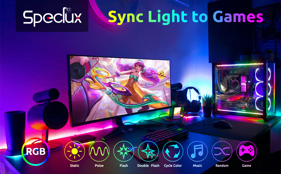 Speclux pc case light bar