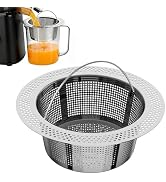 Pulp Strainer for Nama J2, Juice Strainer After Juicing, Fine Mesh Filter Screen Compatible with ...