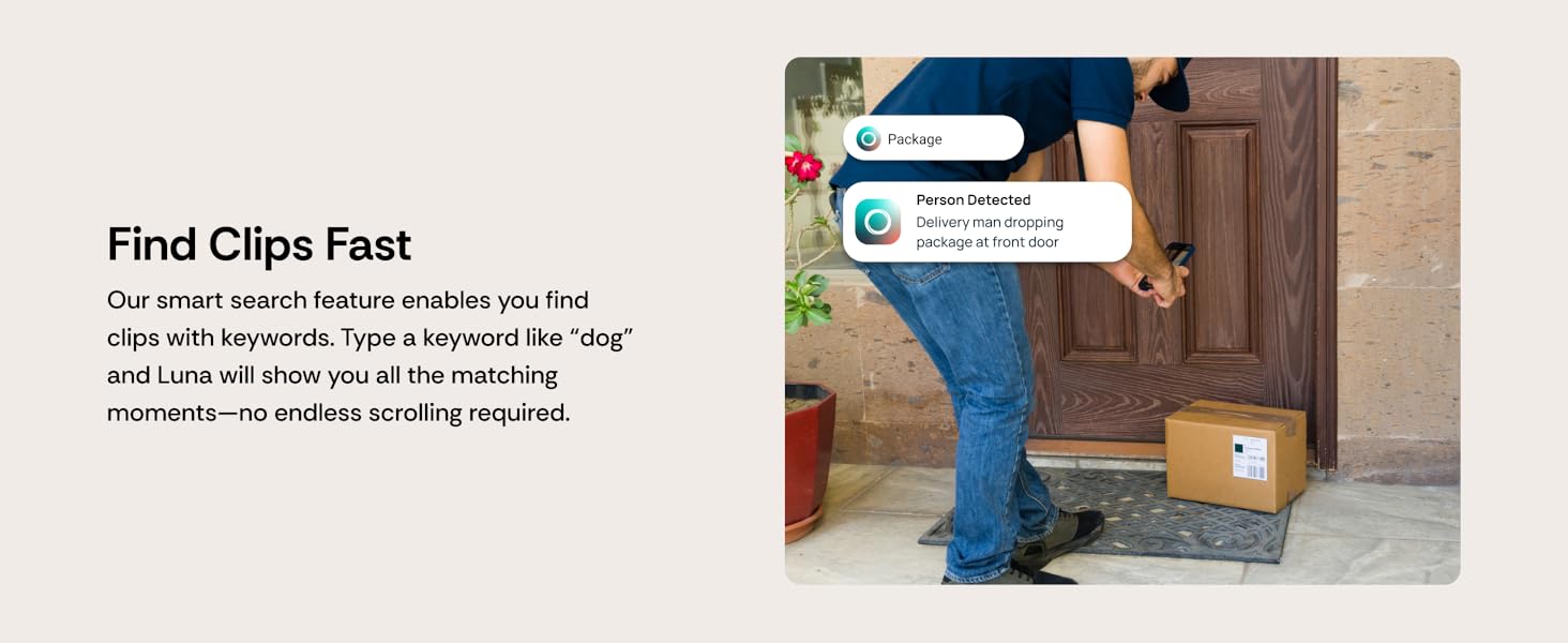 Smart Video Doorbell Camera Wireless, AI Human Detection and Instant Alerts, Night Vision