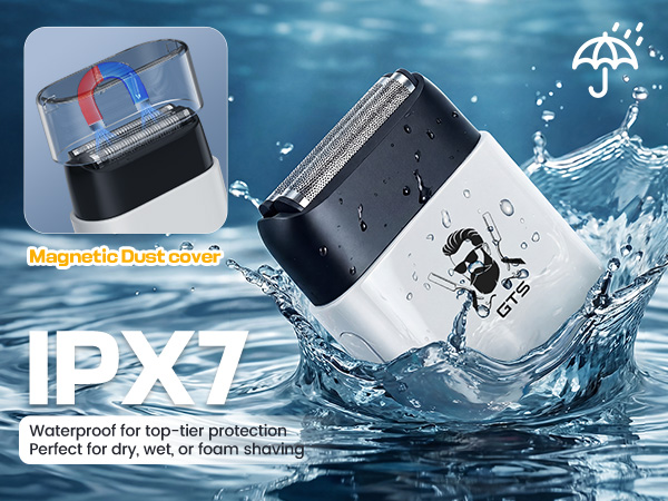 Waterproof Electric Razor Foil Shaver for Men Face Beard,