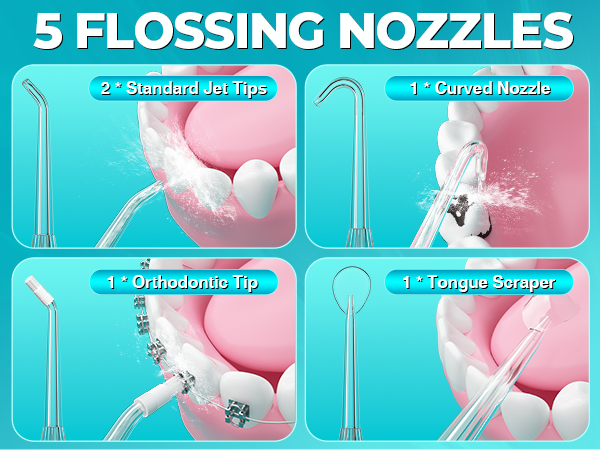 flossing nozzles