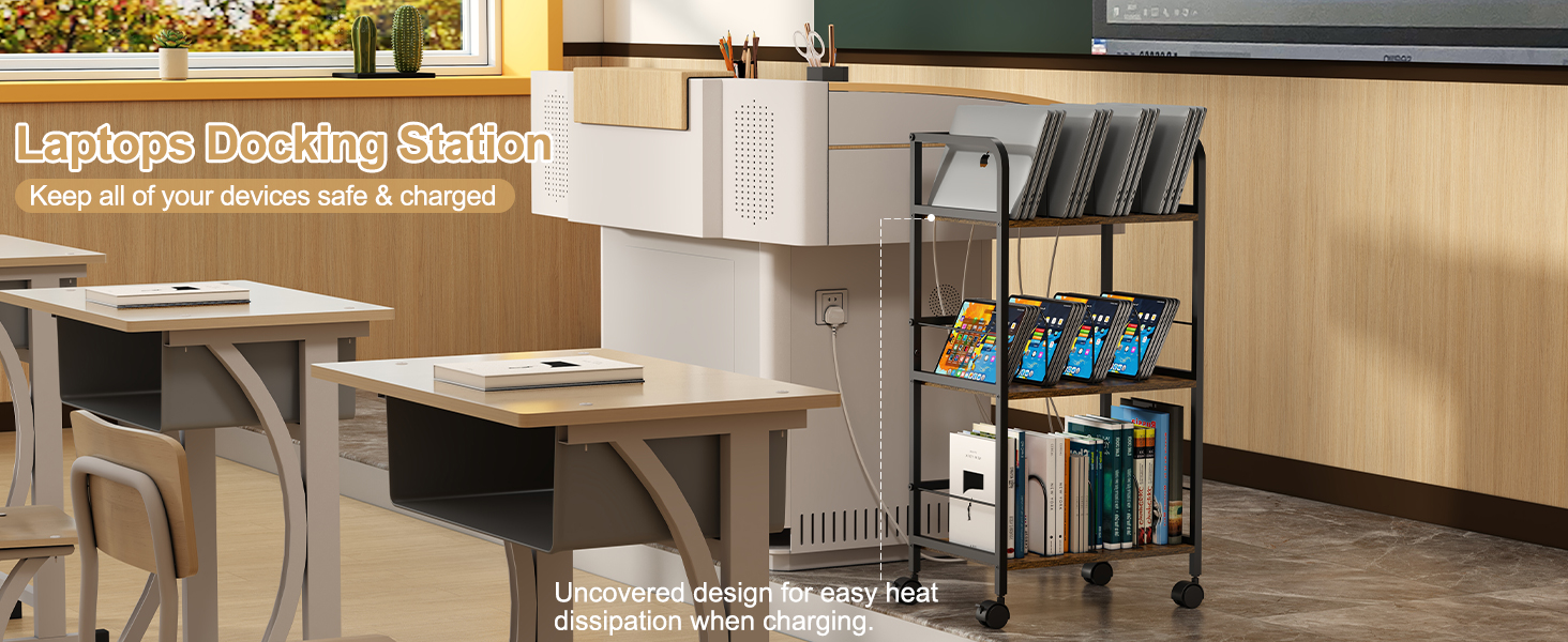 chromebook storage classroom