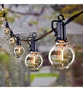 Brightown Outdoor String Lights 69 Feet G40 Globe Patio Lights with 32 Edison Shatterproof Bulbs(...