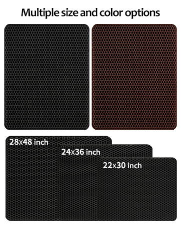 cat litter mat