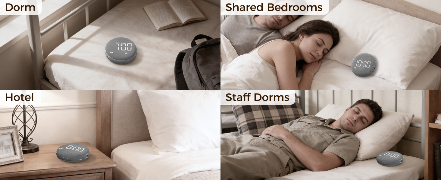 loudest alarm clock for really heavy sleepers