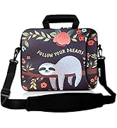 RICHEN 9.7 10 10.1 10.2 inches Messenger Bag Carrying Case Sleeve with Handle Accessory Pocket Fi...