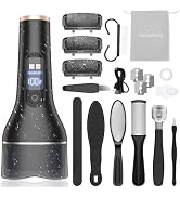 Electric Callus Remover for Feet,Rechargeable Portable Electronic Foot File Pedicure Kits,Profess...