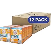Arm &amp; Hammer Baking Soda Fridge-n-Freezer Odor Absorber, Orange 14 oz, Pack of 12