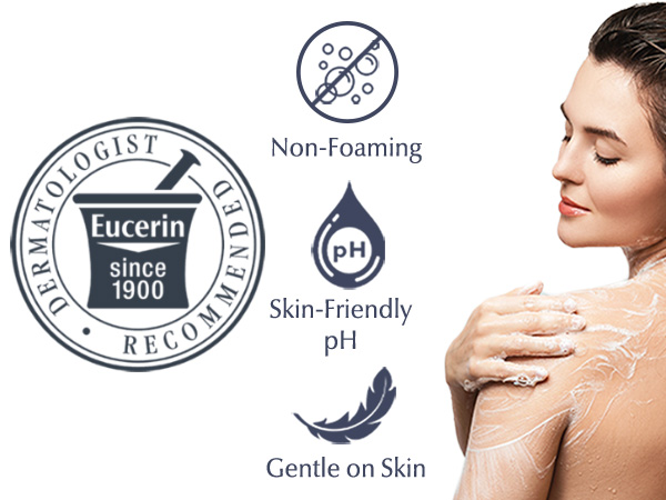 Dermatologist recommended, non-foaming, skin-friendly pH, gentle on skin