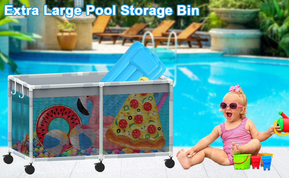 pool float storage