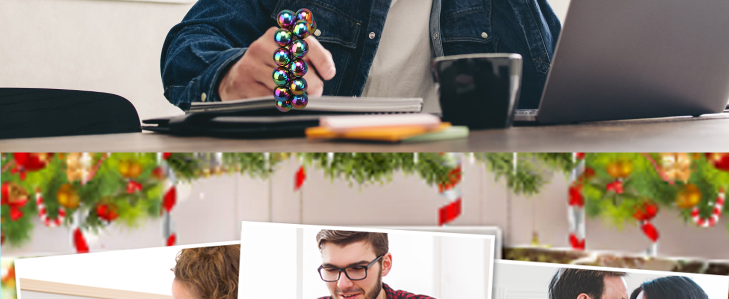 adult magnet stone rock fidget toy office
