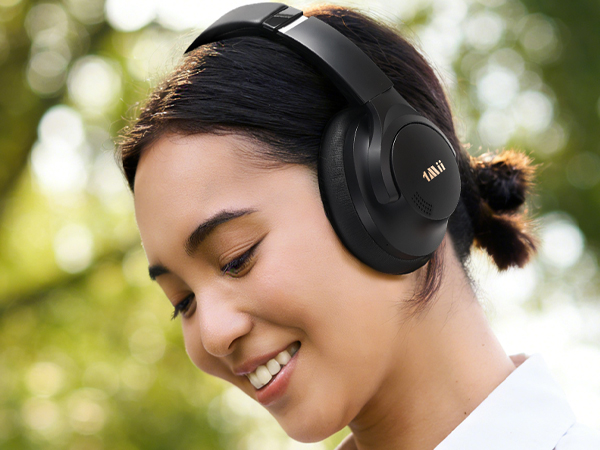 1Mii AI Y8+ Noise Cancelling Headphones Bluetooth 6.0