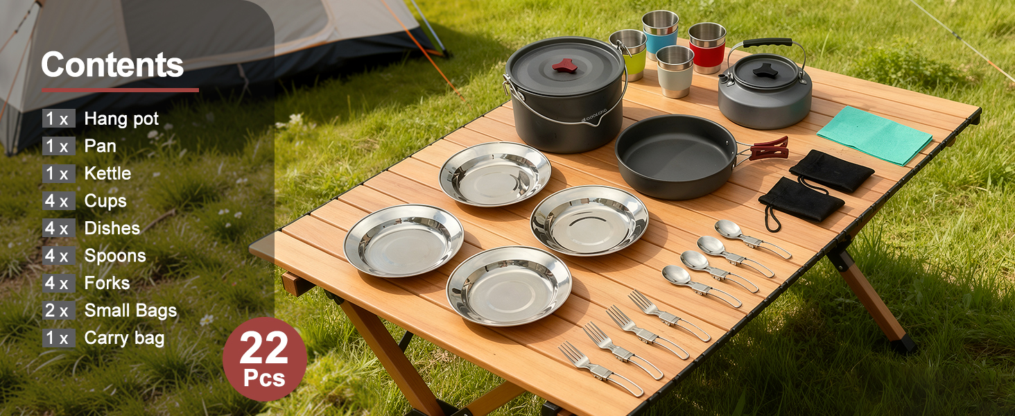 camping cookware