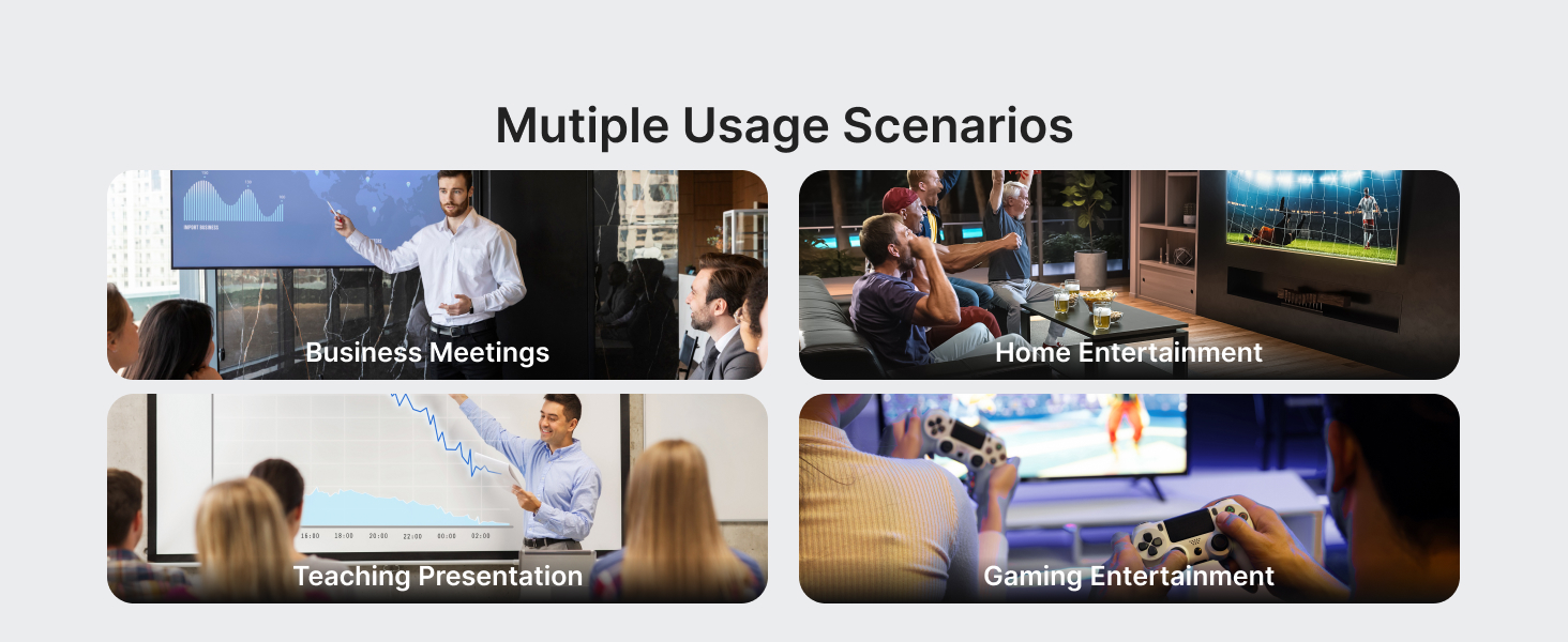 Mutiple Usage Scenarios