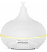 URPOWER 300ml Sleep Diffuser for Bedroom, All-Night Essential Oil Diffuser, Quiet Ultrasonic Cool...