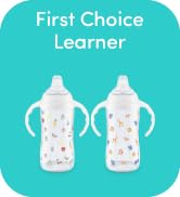 NUK Learner Cup, 8+ Months, Fun Fruits and Animals, Exclusive Collection, 10 Oz, Pack of 2...