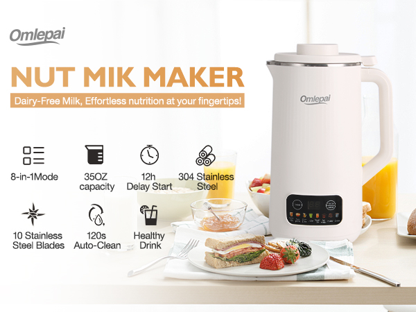 Nut milk maker machine