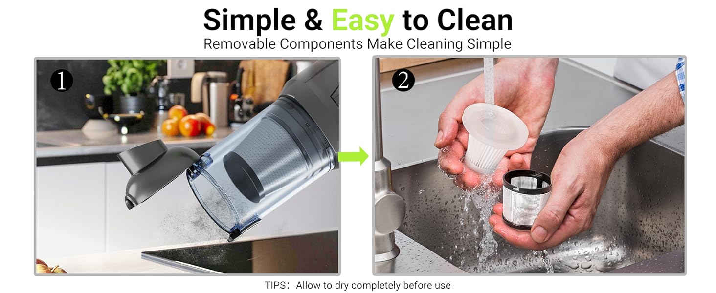 cordless handheld car vacuum cleaner