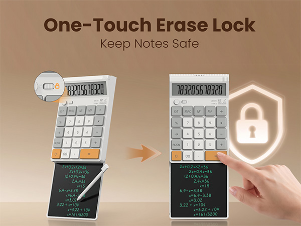 One-Touch Clear &amp; Screen Lock