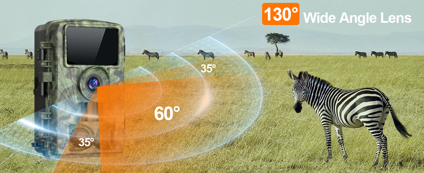 trail camera night vision