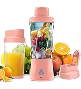 Portable Blender, 360W Personal Blender for Shakes and Smoothies for Kitchen, 24 Oz BPA Free Trav...