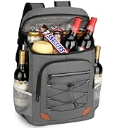 AMNOW Backpack Cooler Insulated Leak Proof for Men Wowen 36 Cans Soft Cooler Backpack Insulated W...