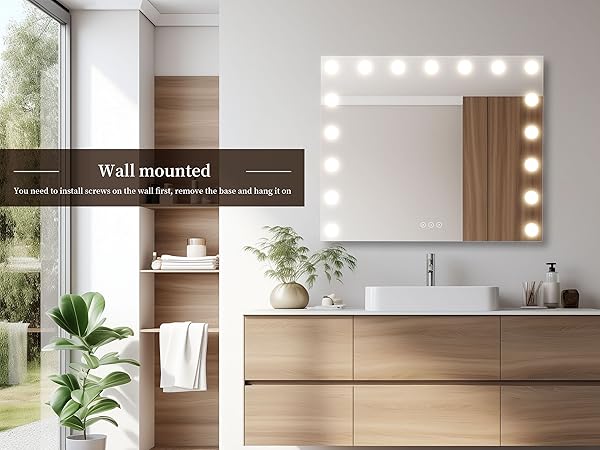 vanity mirror with lights