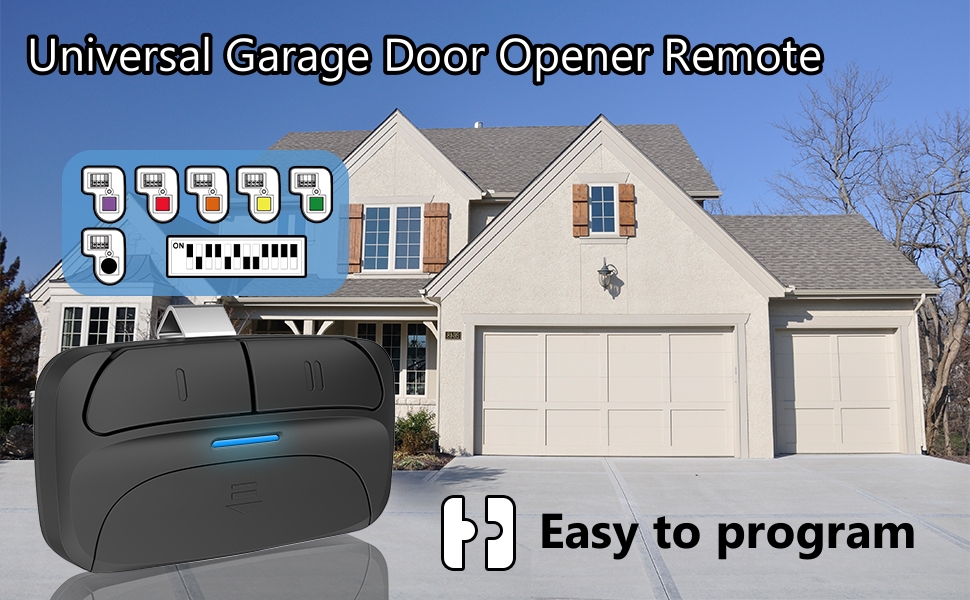 Universal Garage Door Opener Remote