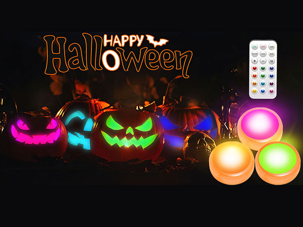 orange pumpkin lights