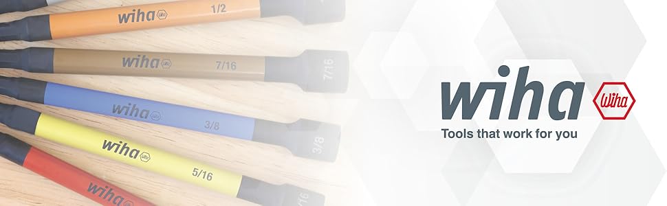 banner with color coded nut setters